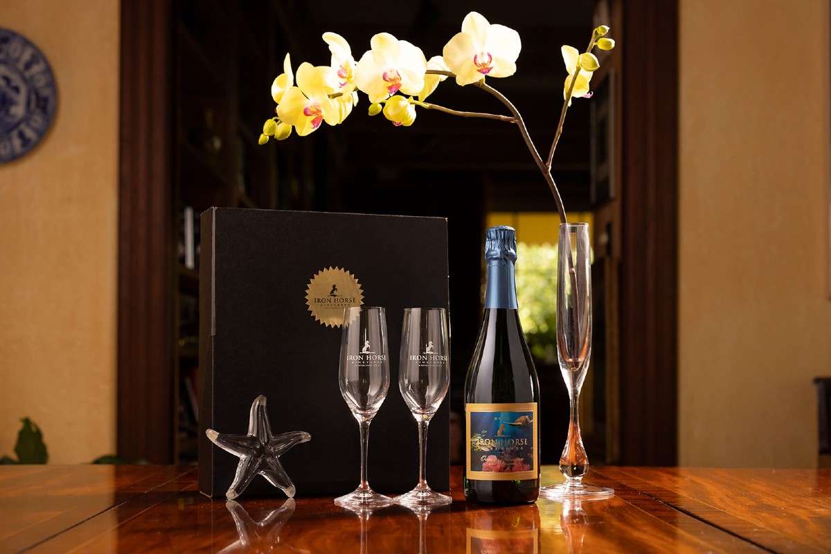 Ocean Reserve and Flutes Gift Set